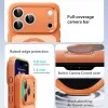 iPhone 17 Pro Max, Ütésállő MagSafe-es tok, Kameravédelemmel, Légpárnás sarkokkal - Matt narancssárga - ESR Classic Hybrid HaloLock