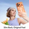 iPhone 17 Pro Max, Ütésállő MagSafe-es tok, Kameravédelemmel, Légpárnás sarkokkal - Matt narancssárga - ESR Classic Hybrid HaloLock