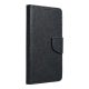 Fancy Case Kinyitható Fekete tok (Xiaomi Redmi Note 9 Pro)