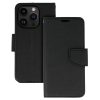 Fancy Case Kinyitható Fekete tok (Xiaomi Redmi Note 9 Pro)