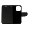 Fancy Case Kinyitható Fekete tok (Xiaomi Redmi Note 9 Pro)