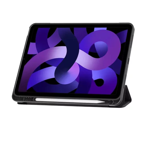 Tech-Protect iPad tok Pencil tartóval - Fekete - iPad Air 13" 2024