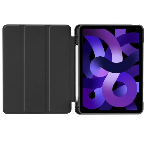 Tech-Protect iPad tok Pencil tartóval - Fekete - iPad Air 13" 2024