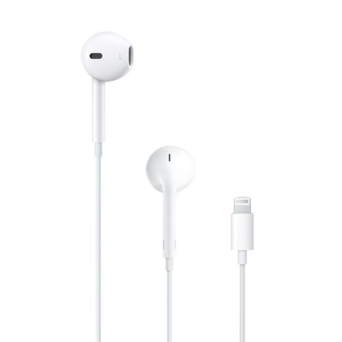 Apple EarPods vezetékes fülhallgató - Lightning csatlakozóval, mikrofonnal - Fehér