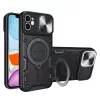 iPhone 11, Modern ütésálló MagSafe-es tok állvány, kameravédelemmel - Techsuit CamGuard Pro