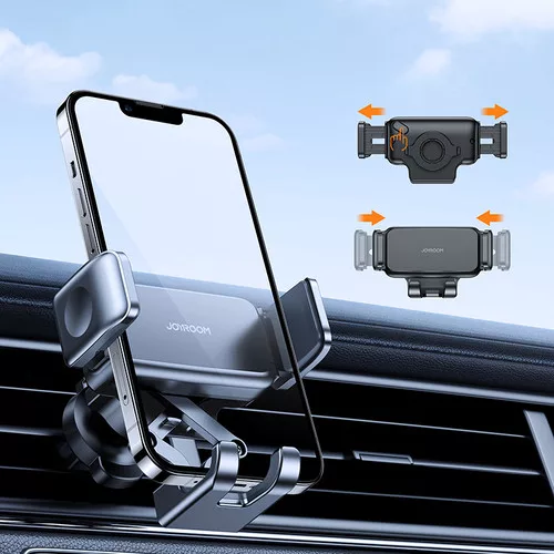 Joyroom – Mechanikus autós telefontartó szellőzőrácsra (JR-ZS283) – fekete