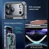 iPhone 17 Pro Max, Ütésállő MagSafe-es tok, Kameravédelemmel, Légpárnás sarkokkal - Átlátszó - ESR Classic Hybrid HaloLock