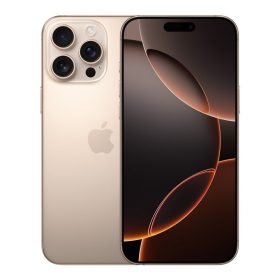   iPhone 16 Pro Max 256GB Desert titanium - Akku 95% - Használt, Független Kiváló - 2 Év Garancia