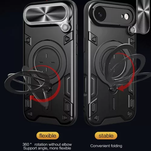 Techsuit - CamGuard Pro - iPhone 17 Air - Piros