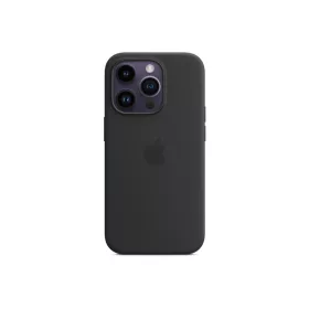 Apple - MagSafe Szilikon Tok iPhone 14 Pro - Fekete