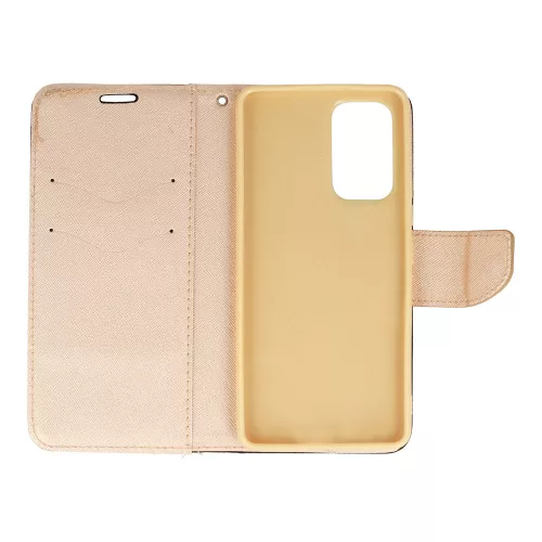 Fancy Case Kinyitható Fekete/Arany tok (Samsung S25)