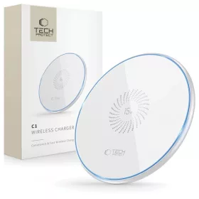   Tech-Protect QI15W-C1 15W Vezeték nélküli Töltő - Fehér