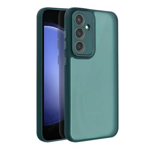 VARIETE Átlátszó matt tok SAMSUNG S25 Ultra - Zöld