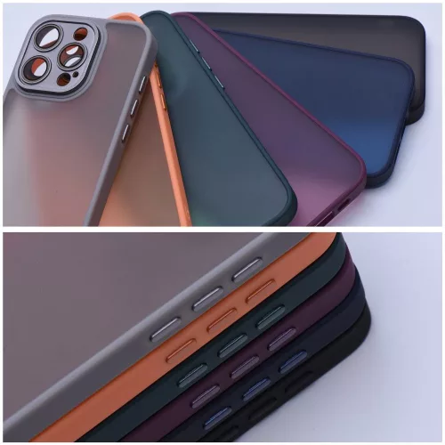 VARIETE Átlátszó matt tok SAMSUNG S25 Ultra - Zöld