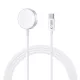 Tech-Protect UltraBoost mágneses indukciós töltő Apple Watch-hoz – Type-C, 1.2m - Fehér
