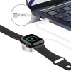 Tech-Protect UltraBoost mágneses indukciós töltő Apple Watch-hoz – Type-C, 1.2m - Fehér