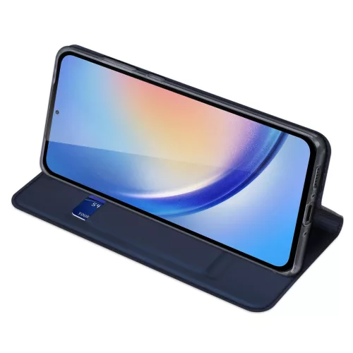 Dux Ducis Skin Pro kinyitható kék tok (Samsung Galaxy A35)