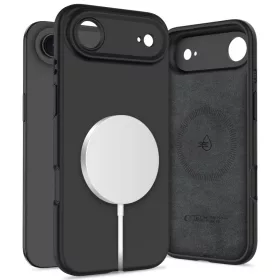   iPhone 17 Air, Tech-Protect Silicone MagSafe tok - Matt fekete