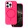 MagSafe Slim Szilikon tok iPhone 14 Pro Max - Pink