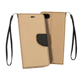 Fany Case Kinyitható arany-fekete tok (iPhone 14)