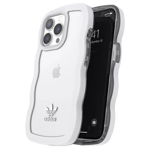 Adidas Wavy tok iPhone 13 Pro - Fehér