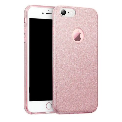 Csillogós rózsaszín tok (iPhone 14 Pro Max)
