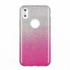 Csillogós átmenetes rózsaszín tok (iPhone 14 Pro)