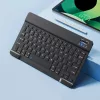Vezeték nélküli billentyűzet - Bluetooth, RGB világítás, Type-C, fekete - Techsuit WK1