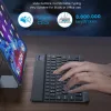 Vezeték nélküli billentyűzet - Bluetooth, RGB világítás, Type-C, fekete - Techsuit WK1