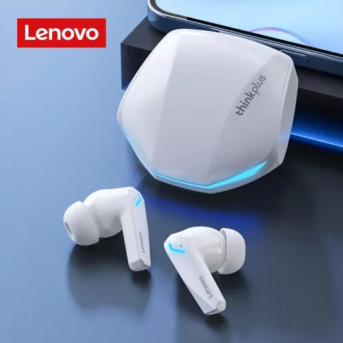 Lenovo GM2 Pro - Gamer Bluetooth 5.3 vezeték nélküli bluetooth fülhallgató - Fehér
