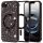 Techsuit - Luxury Glitter MagSafe - iPhone 16e - Fekete