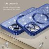 Techsuit - Luxury Glitter MagSafe - iPhone 16e - Fekete