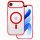 iPhone 17 Air , MagSafe ütésálló tok - Piros - Acrylic Color Case