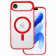 iPhone 17 Air , MagSafe ütésálló tok - Piros - Acrylic Color Case