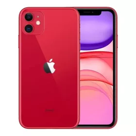   iPhone 11 128G Red - 100% Akku - Használt, Független Jó állapotú - 6 Hónap Garancia