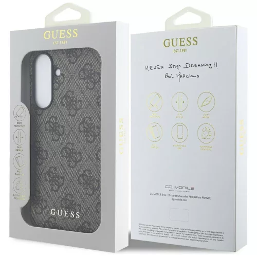 Guess - Hardcase 4G Classic - Samsung Galaxy A36 / A56 5G - Fekete