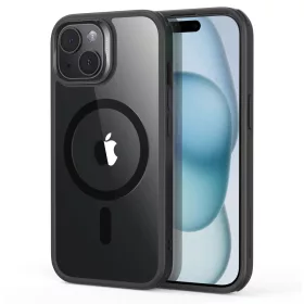  ESR - Classic Hybrid HaloLock - iPhone 15 - Átlátszó/Fekete