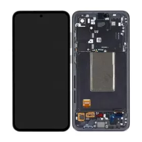   Gyári OEM LCD kijelző - Ezüst/Szürke - Samsung Galaxy S24 FE 5G 2024 - SM-S721