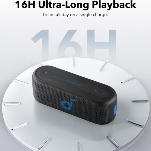 Anker – Vezeték nélküli hangszóró Soundcore Select 2S – True Wireless Stereo, 20W, IPX7 – Fekete