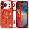 Techsuit - Luxury Glitter MagSafe - iPhone 17 Pro Max - Red