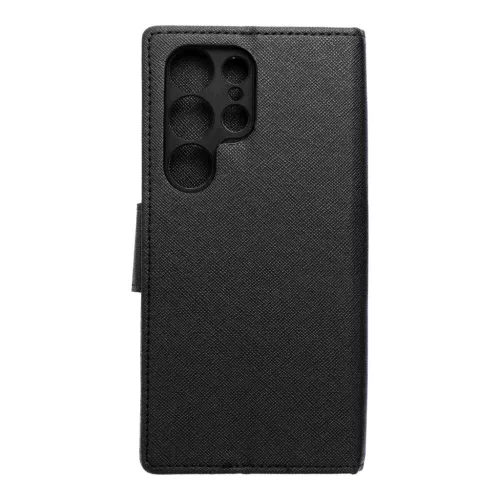 Fancy Case Kinyitható Fekete tok (Samsung S25 Ultra)