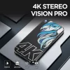 iPhone 17 / iPhone 16 Pro Privacy kijelzővédő fólia - Betekintésgátló, 9H edzett üveg, 3D teljes kijelzős illeszkedés, ujjlenyomat-mentes - Lito D+ Max 4K Privacy