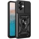 Modern Ütésálló Telefontok Állvánnyal és Kamera Védelemmel Honor 100 Pro 5G - Fekete