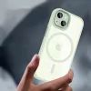 Tech-Protect MagMat MagSafe átlátszó tok iPhone 15 - Zöld