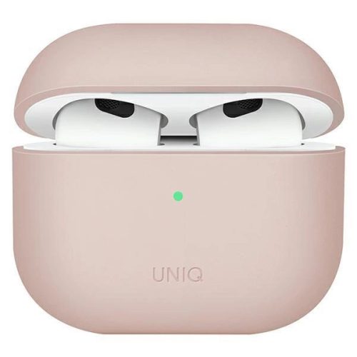 Uniq Lino rózsaszín szilikon tok Airpods 3