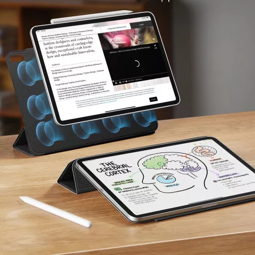 ESR Rebound Mágneses Trifold iPad tok Stylus Pen tartóval - iPad Pro 11 (2022/2021/2020)