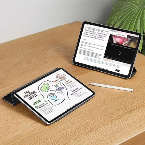 ESR Rebound Mágneses Trifold iPad tok Stylus Pen tartóval - iPad Pro 11 (2022/2021/2020)