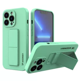 Wozinsky Kickstand tok - Mentazöld - iPhone 12 Pro
