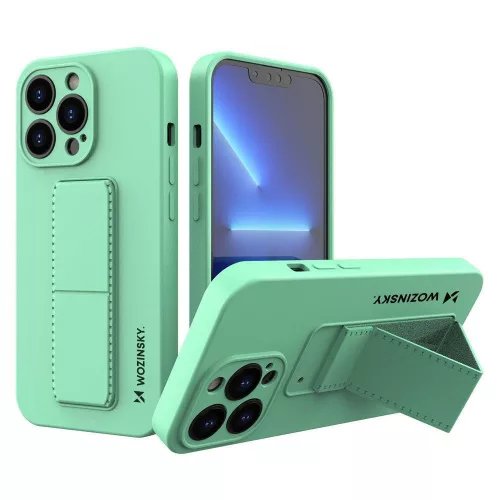 Wozinsky Kickstand tok - Mentazöld - iPhone 12 Pro