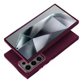   FRAME Szilikon tok extra kameravédelemmel SAMSUNG S25 Ultra - Lila